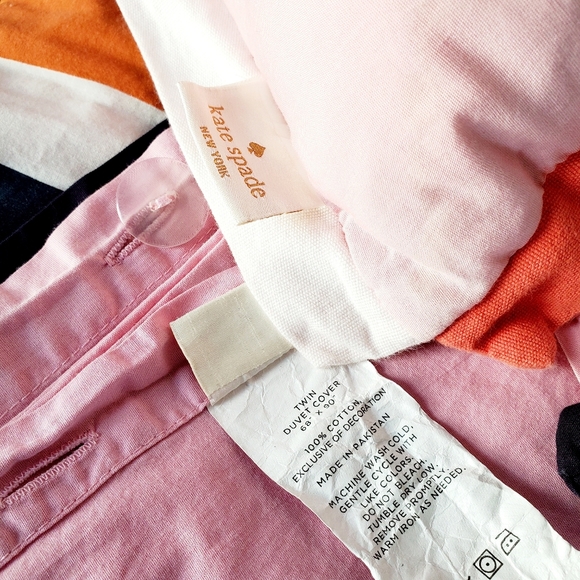 Kate Spade New York Candy Shop Stripe Duvet Cover - Picture 5 of 6